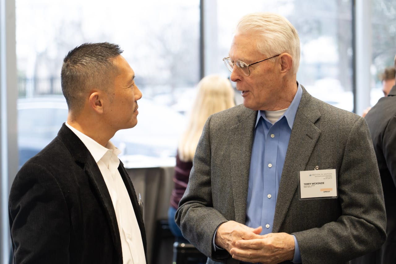 A photo of Tom Yeung, Terry Mckenzie