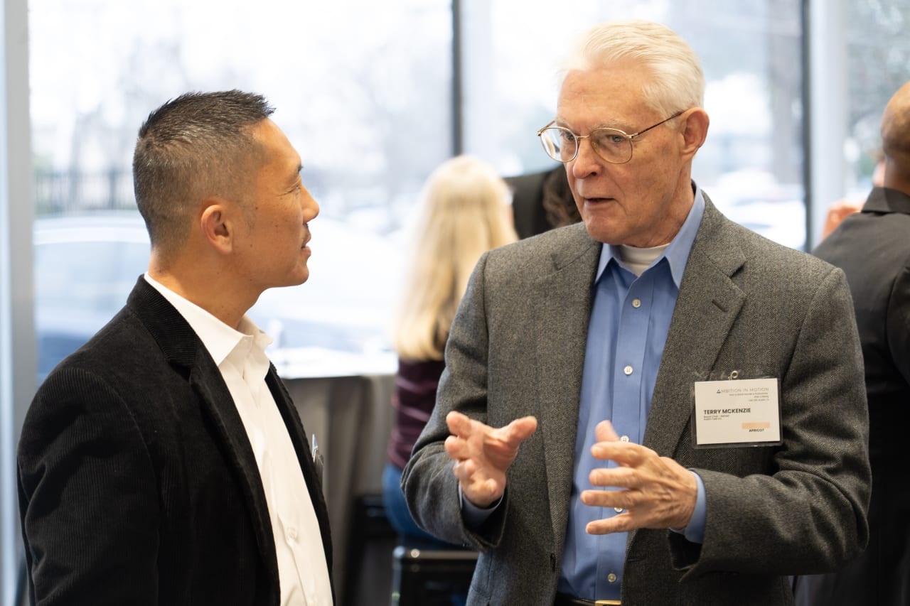 A photo of Tom Yeung, Terry Mckenzie