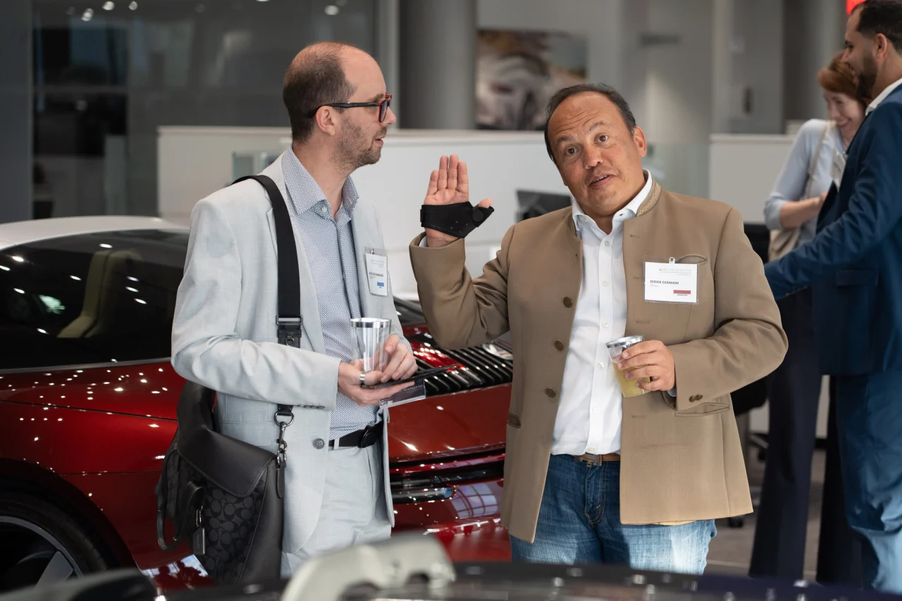 A photo of Aurelien Mangano, Didier Germain