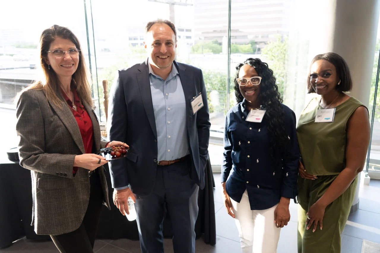 A photo of Andrea Smith, Andrew Roncetto, Stephanie Halliday, Janet E