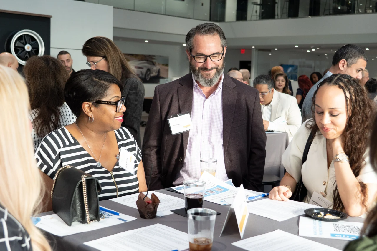 A photo of Veronica Parker, Eric Klumb, Raquel Egbuonu