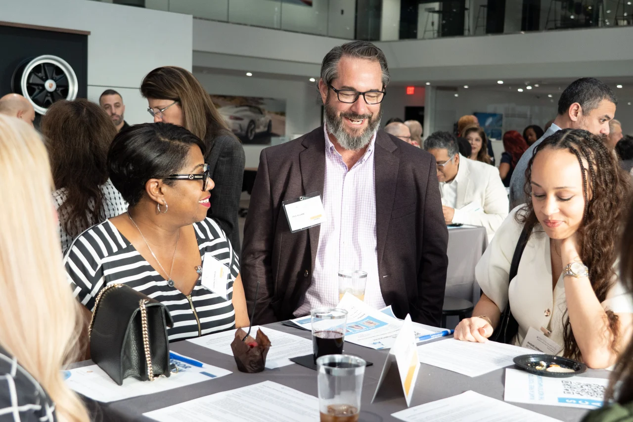 A photo of Veronica Parker, Eric Klumb, Raquel Egbuonu