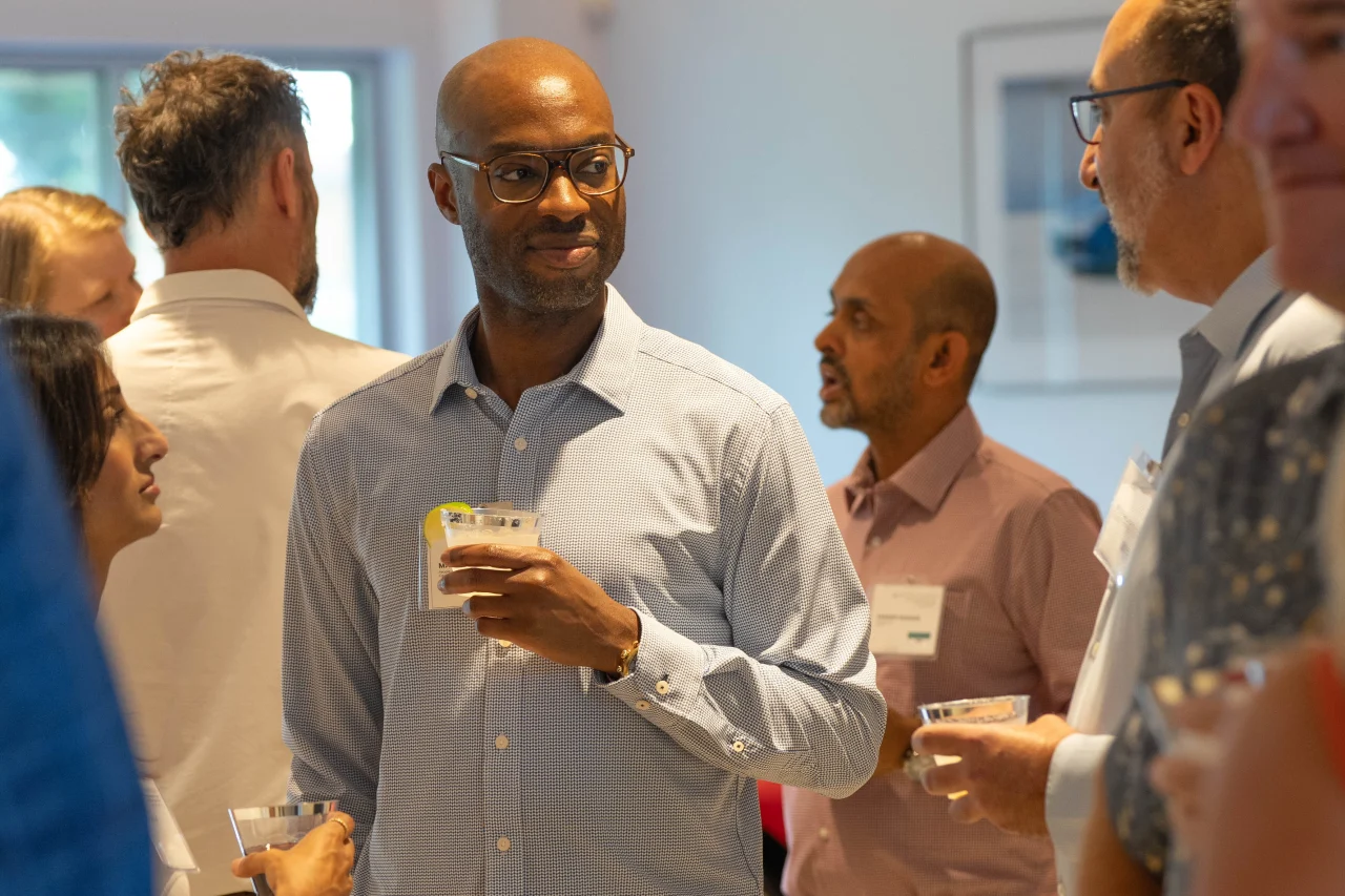 A photo of Alefiya Dhilla, Marlen Long, and Mike Cilla