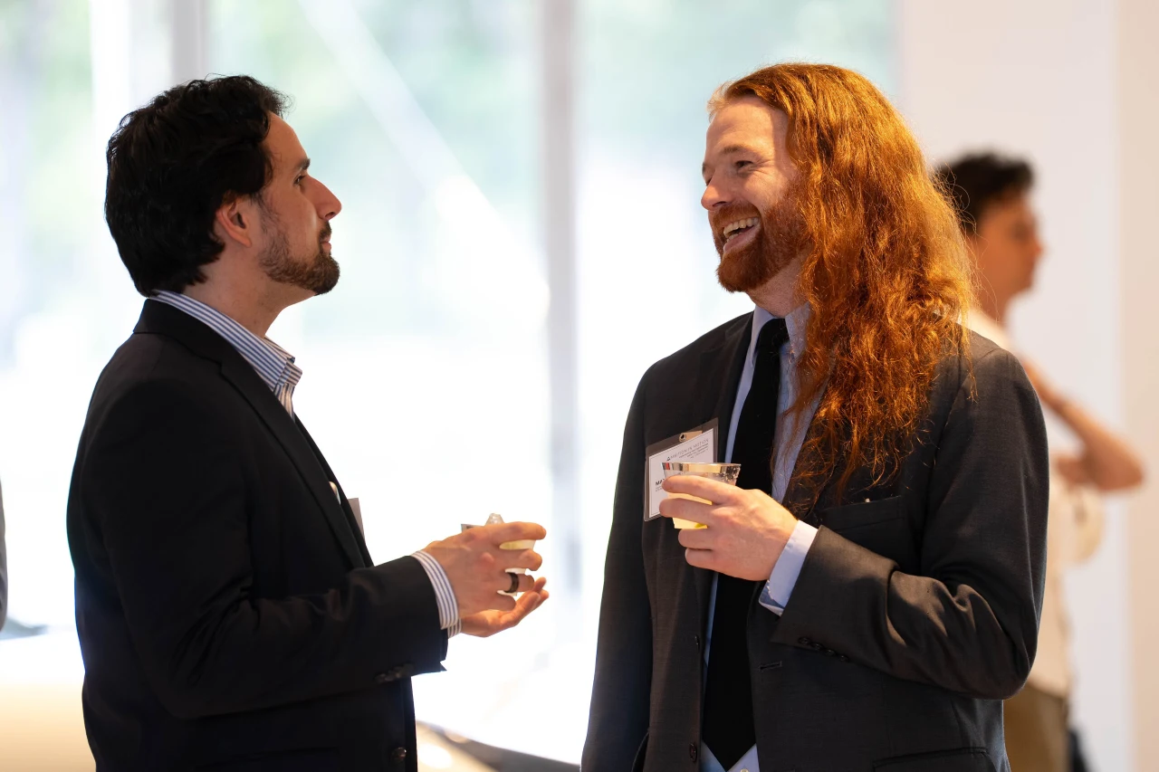 A photo of Kaleb Bowden and Matt Mcintyre