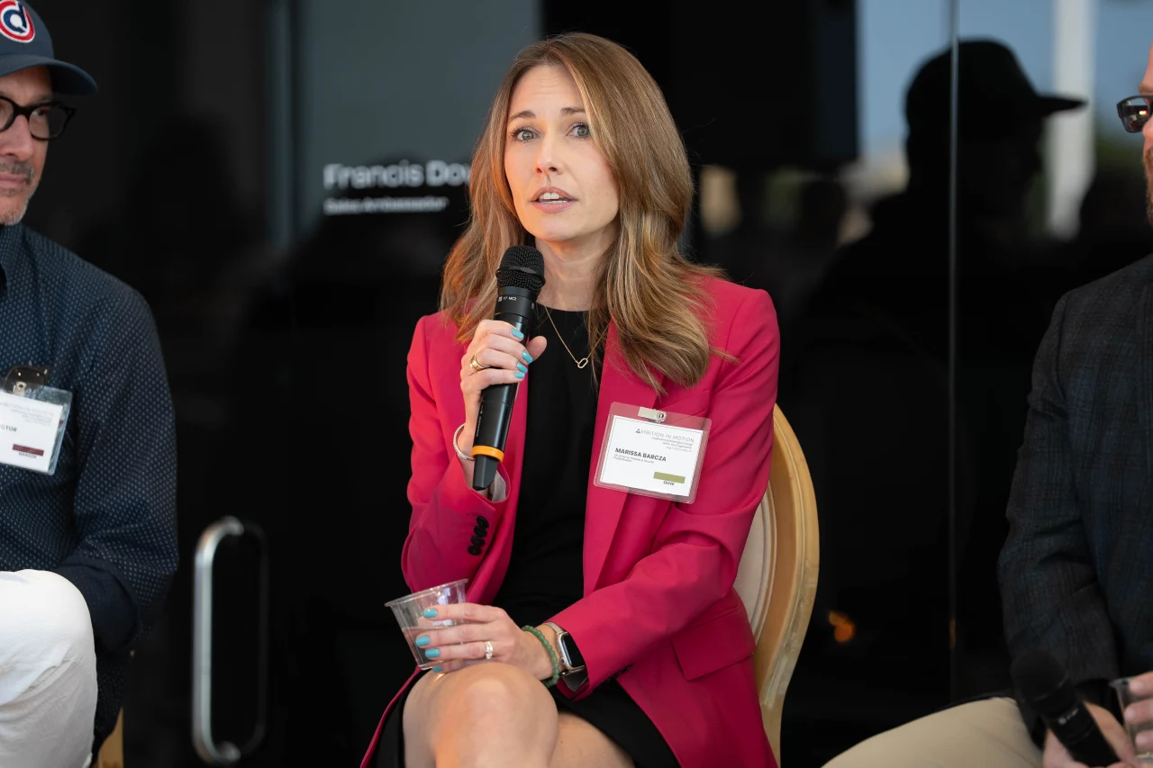 A photo of Sean Spector, Marissa Barcza, Dan Durkin, Garrett Mintz