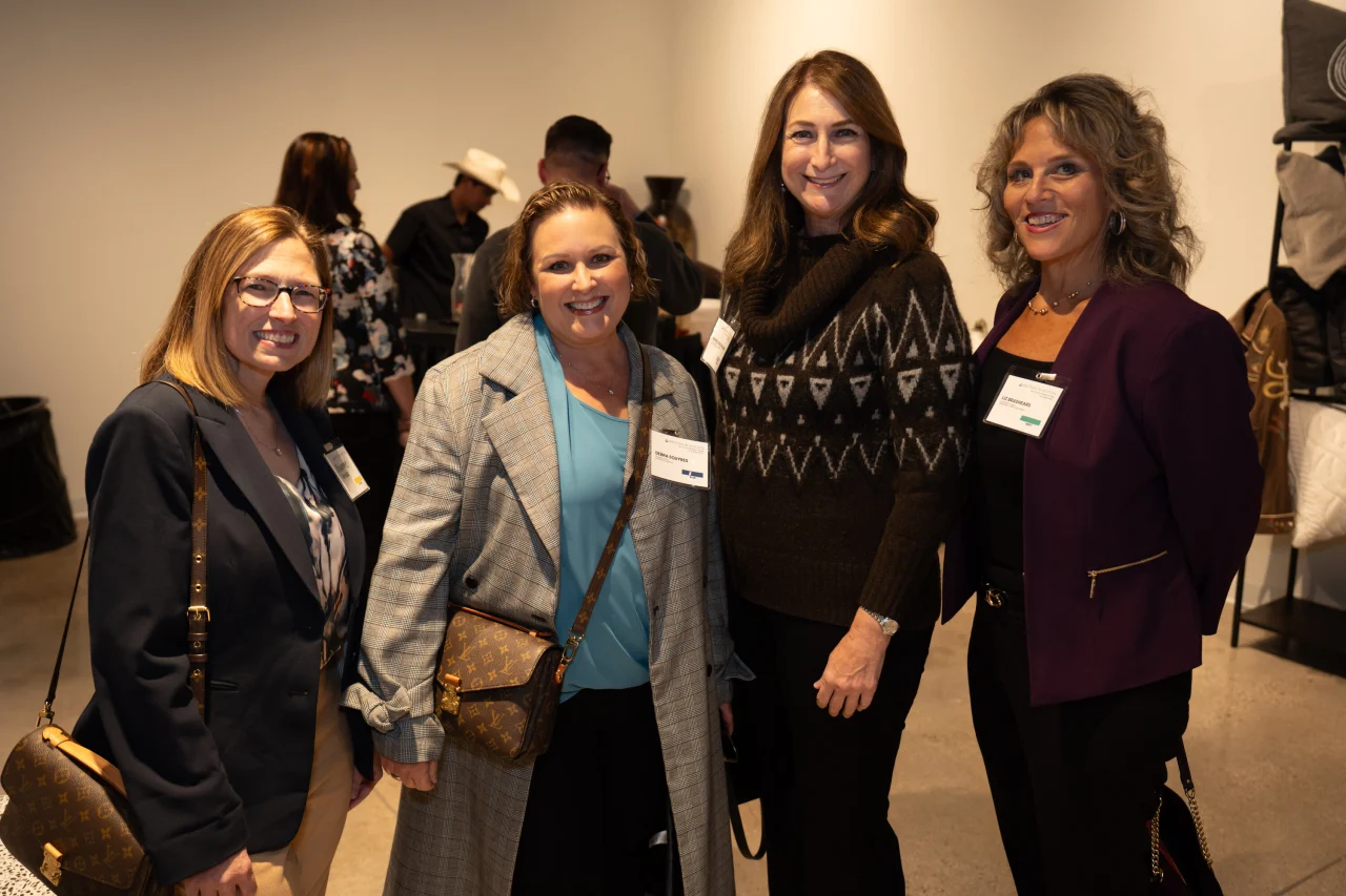 A photo of Roxanne Alvizo, Debra Squyres, Angelique Sweeney, Liz Brashears