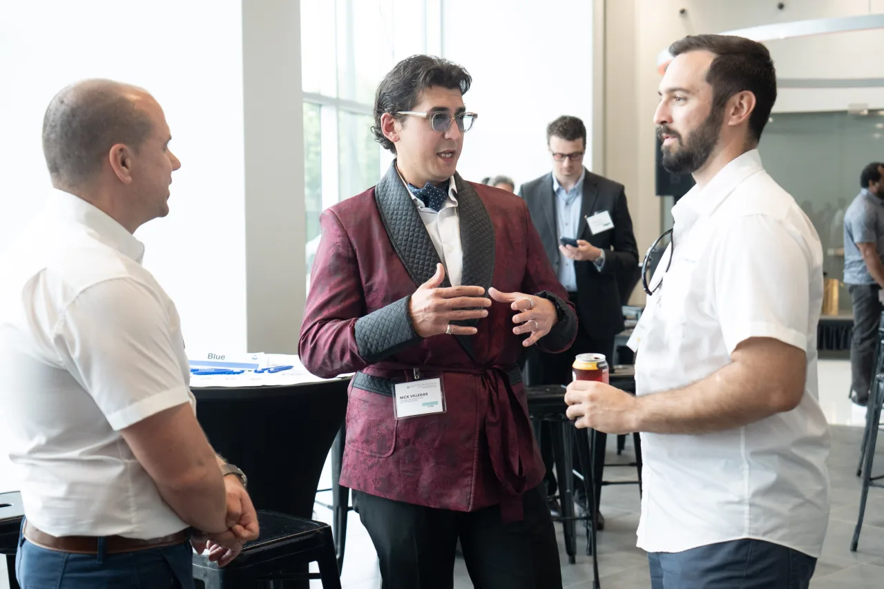 A photo of Slobodan Krsmanovic, Nick Vallegos, David Mitrovic