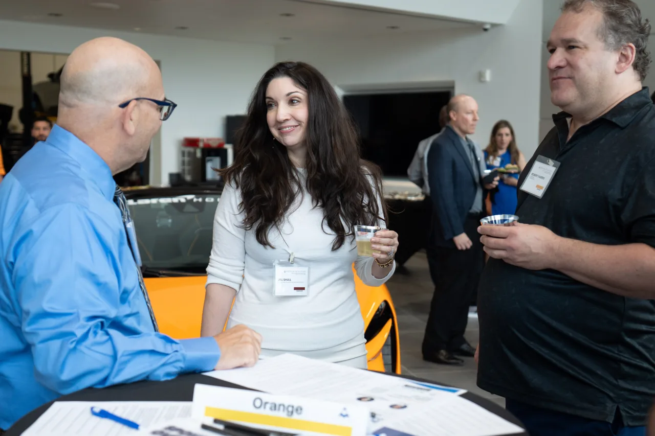A photo of Howard Kahn, Jill Schull, Robert Harris