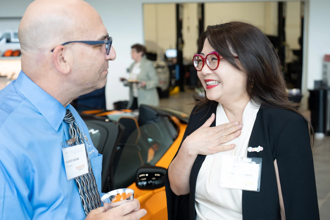 A photo of Howard Kahn, Dianne Huiwen Eldridge