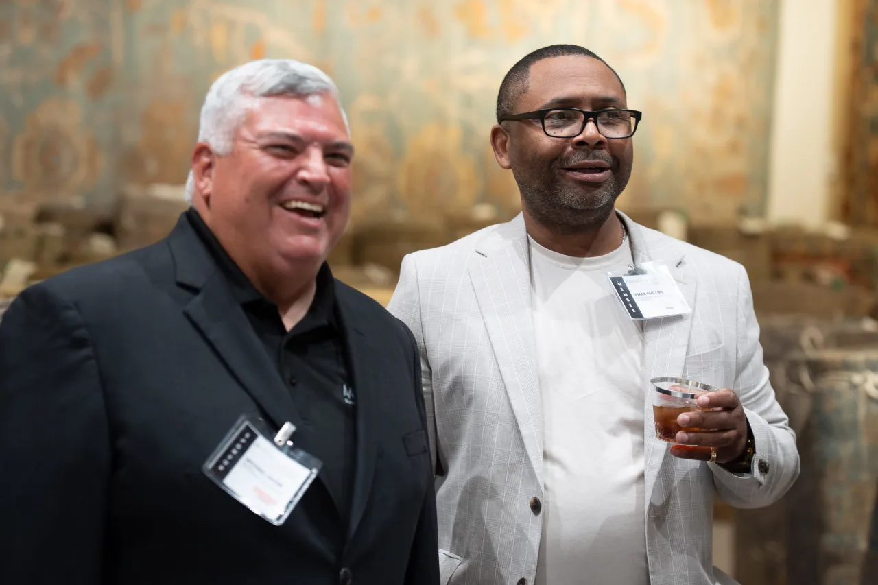 A photo of Michael Meche, D'Mar Phillips