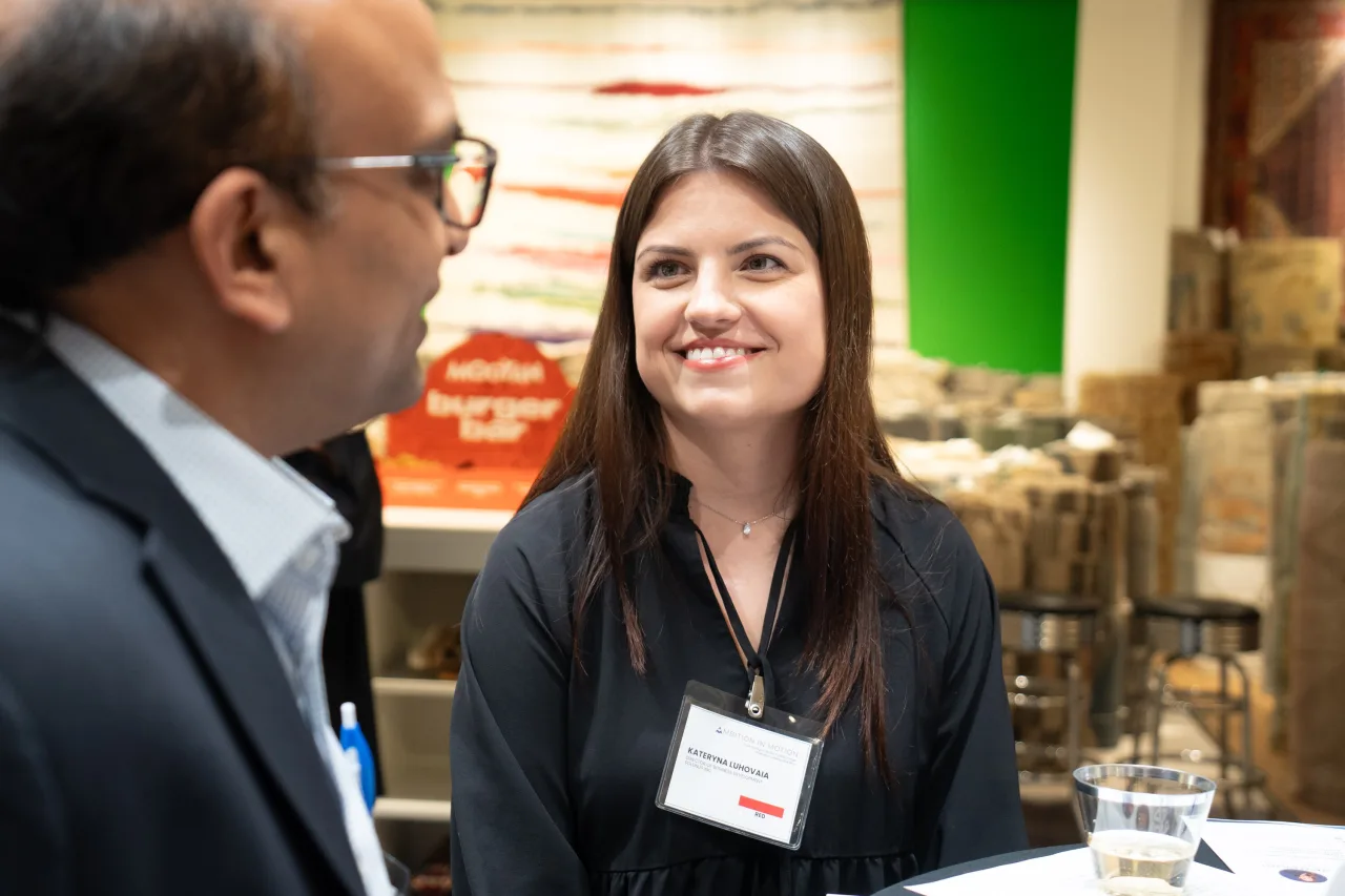 A photo of Pradeep Thotapalle, Kateryna Luhovaia