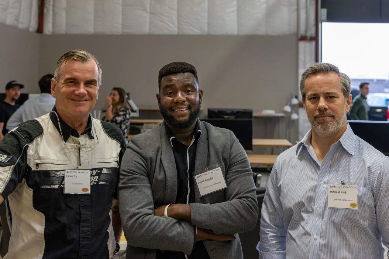 Carlos Fry, David Rugaju, and Michael Nink