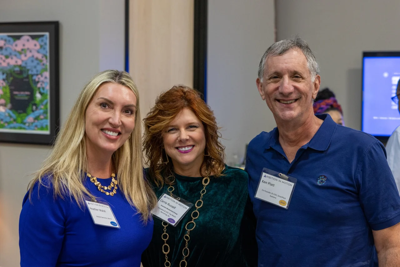 Heather Walsh, Carrie Russell, and Ken Platt