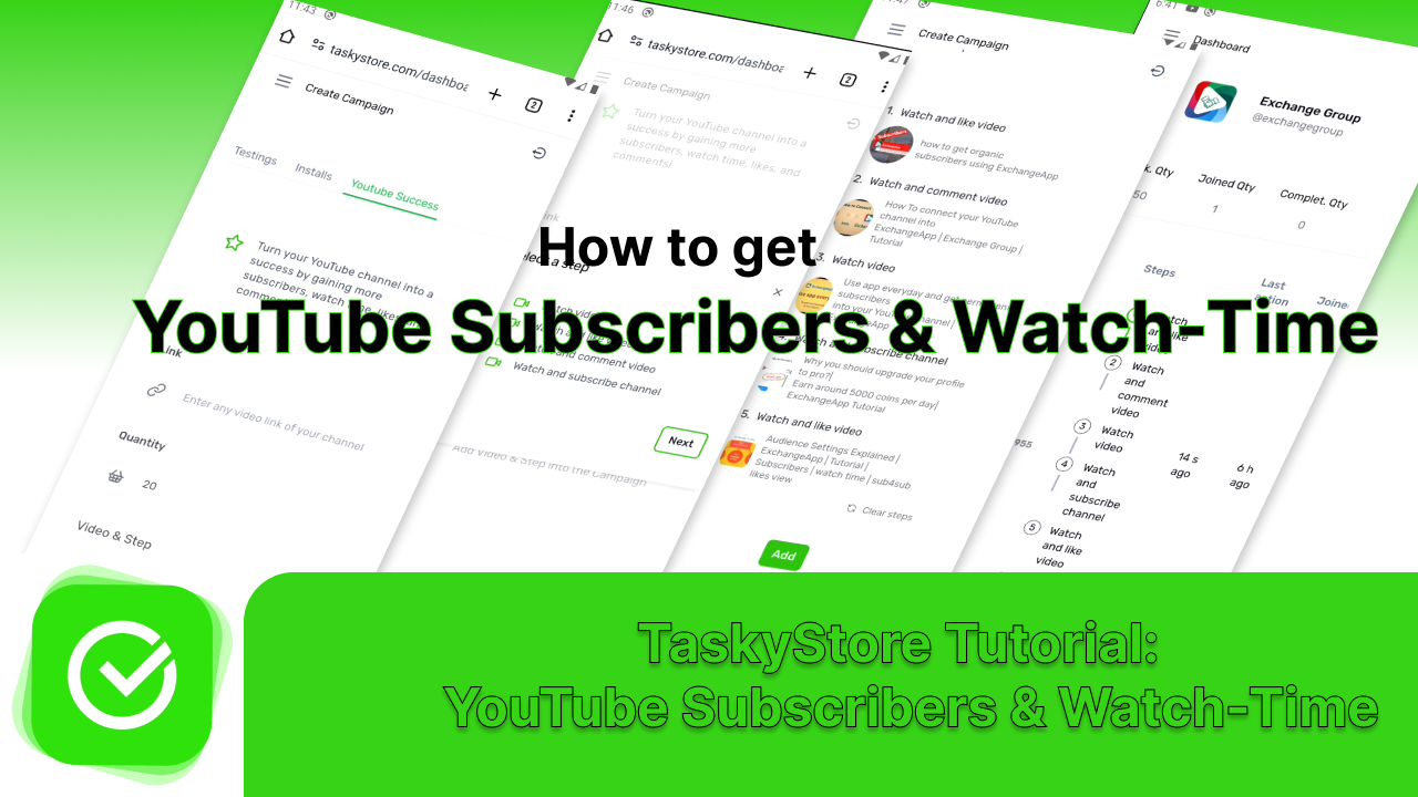 How to get YouTube Subscribers and watch time