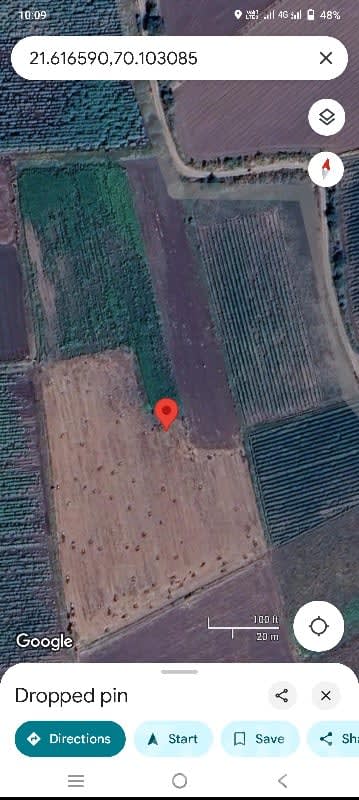 10 Vigha Fertile Agricultural Land Plot - જમીન અને પ્લોટ - માણાવદર - Image 1