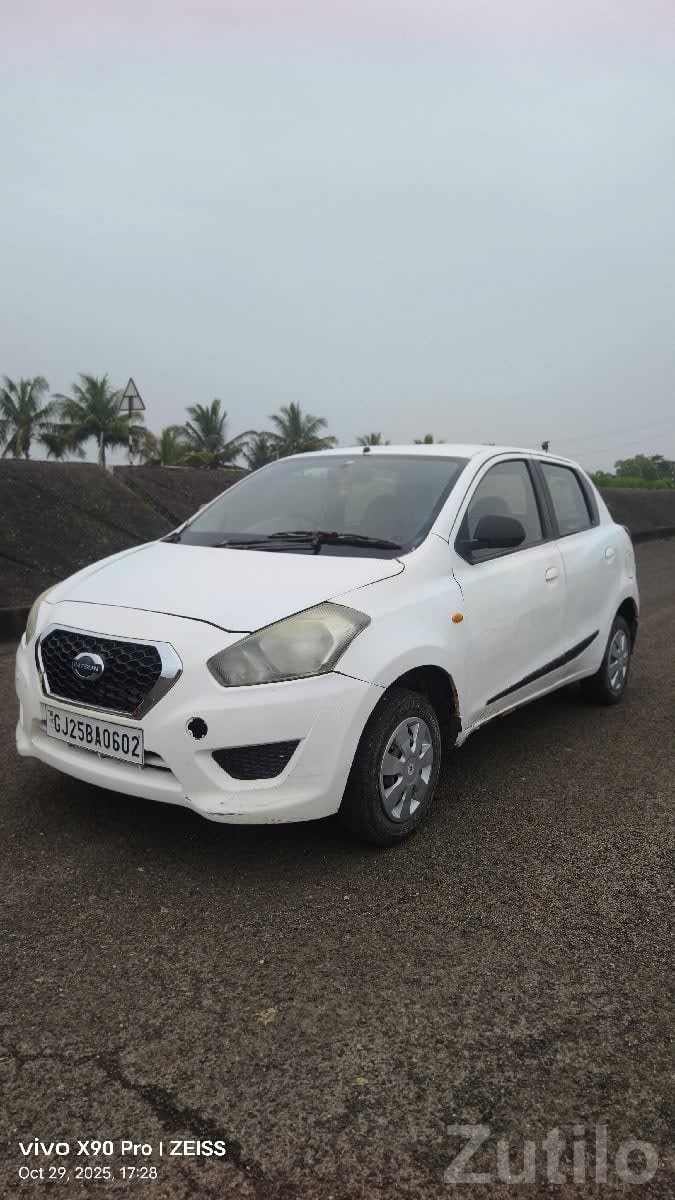 White Datsun GO – Budget City Car - કાર - રણાવાવ - Image 1