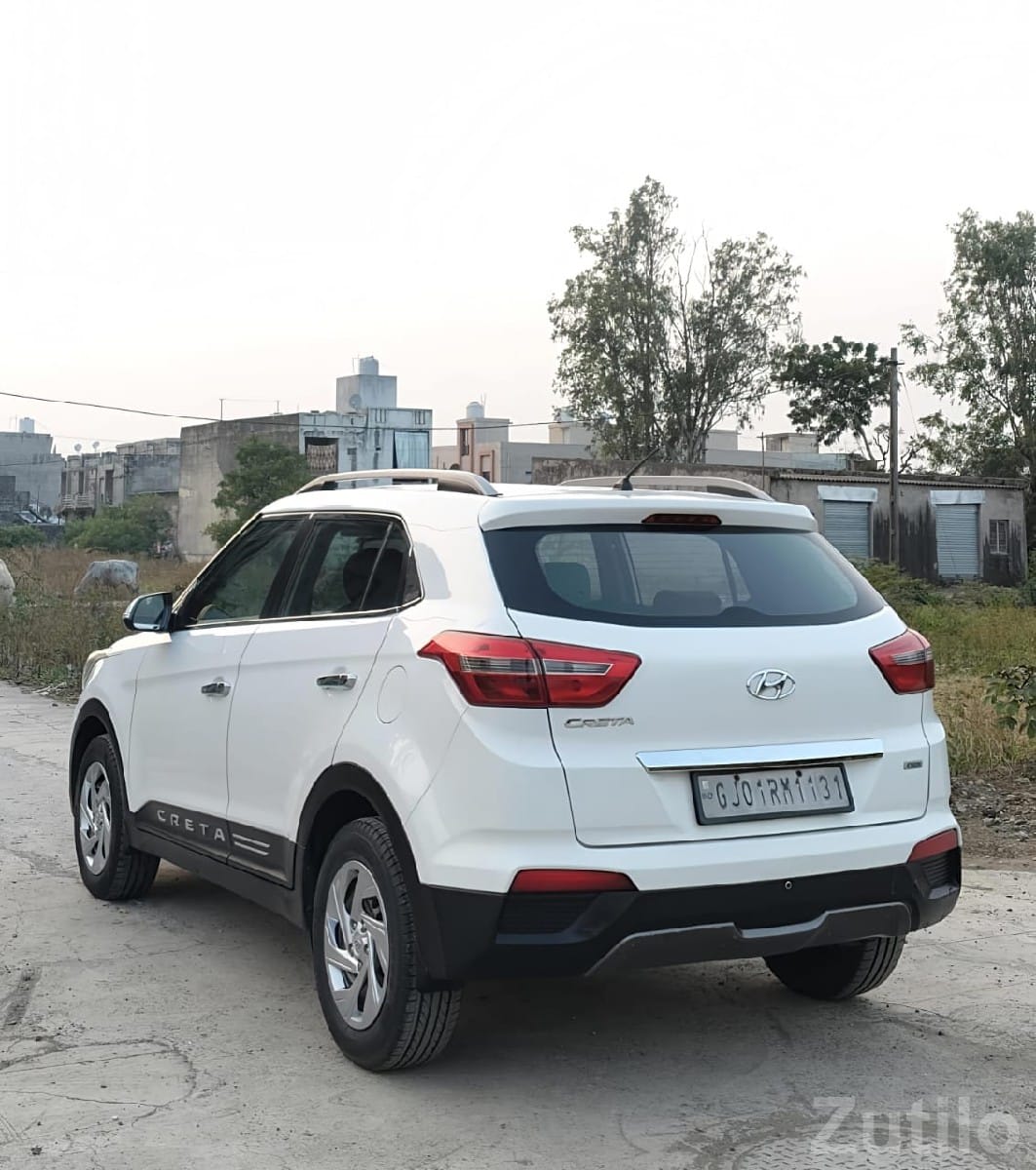 Hyundai Creta 1.4 S CRDi Diesel SUV White - Cars - Keshod - Image 1