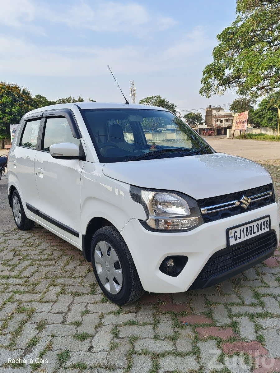2020 Wagon R ZXI CNG – White Hatchback - કાર - ભાણવ - Image 2