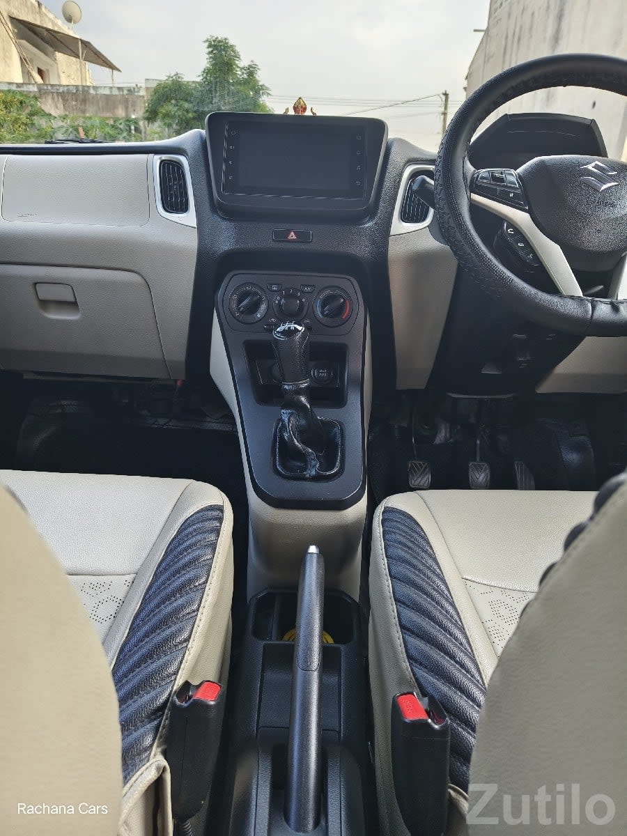 2020 Wagon R ZXI CNG – White Hatchback - કાર - ભાણવ - Image 3