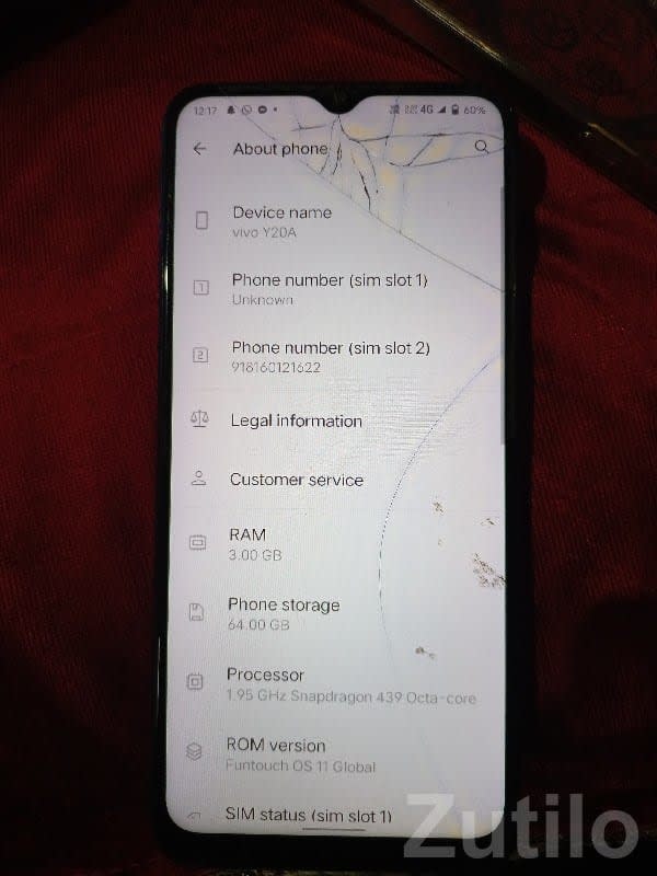 Vivo Y20A 3GB/64GB Dual SIM Phone - Mobile Phones - Lathi - Image 1
