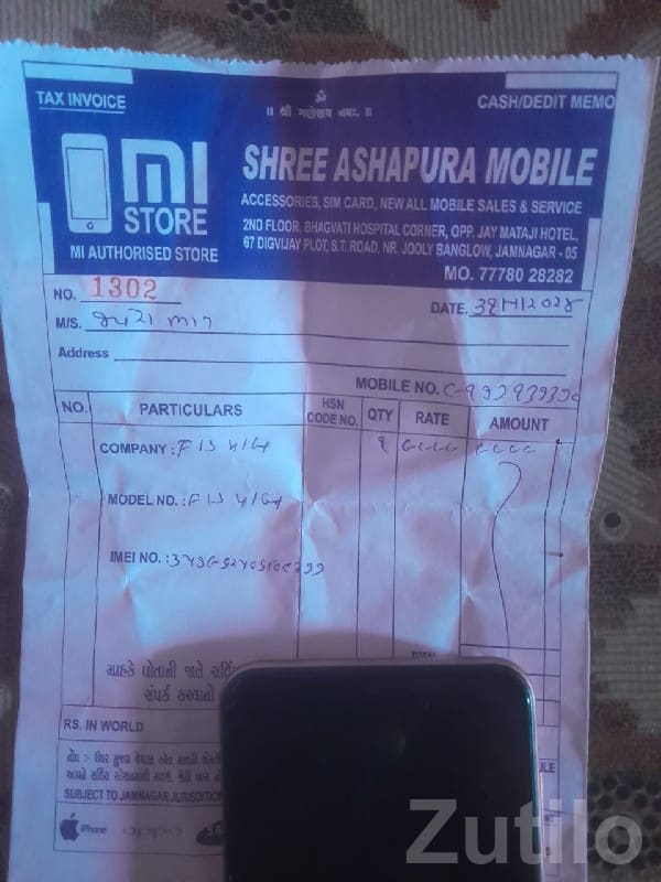 Samsung F13 Smartphone with Bill - Mobile Phones - Jamjodhpur - Image 1