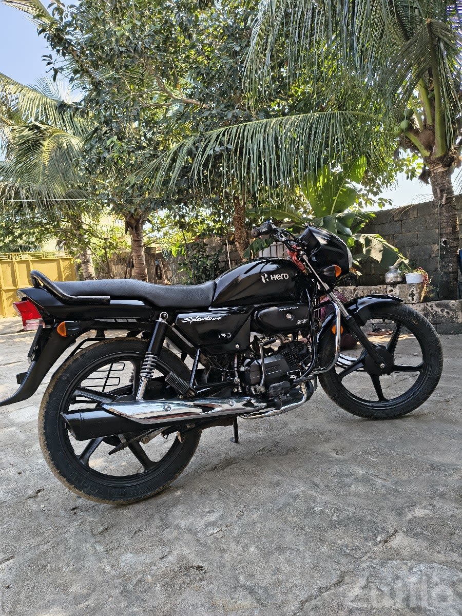 Hero Splendor Black Bike for Sale - બાઇક્સ - ભાણવ - Image 3