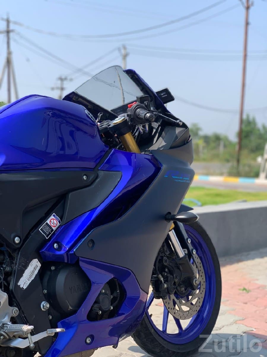 Yamaha R15 V4 2022 Used Sport Bike - બાઇક્સ - ભેસાણ - Image 1