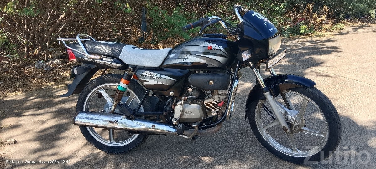 Hero Splendor Pro Self Start Bike - બાઇક્સ - ભાણવ - Image 3