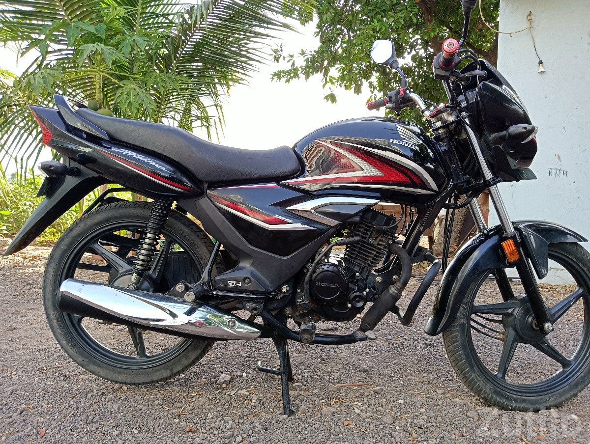 Honda Shine 125 Black Used Bike for Sale - બાઇક્સ - ભાણવ - Image 2