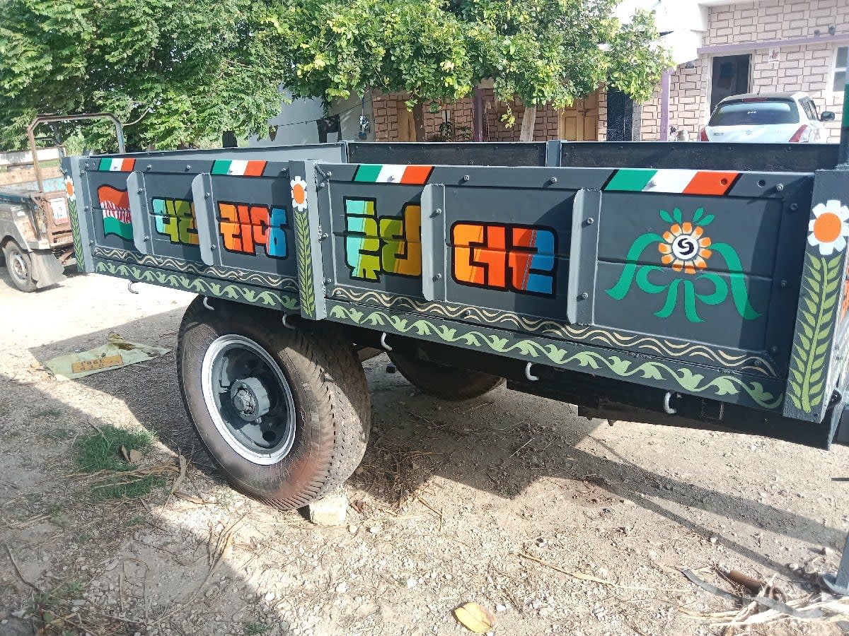 Heavy Duty Tractor Trolley Trailer - Construction Vehicles - Adityana - Image 1