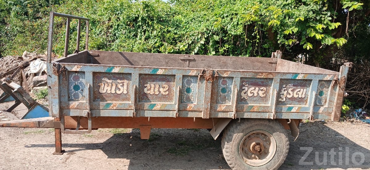 Used Heavy Duty Farm Trailer Lorry - Construction Vehicles - Visavadar - Image 1