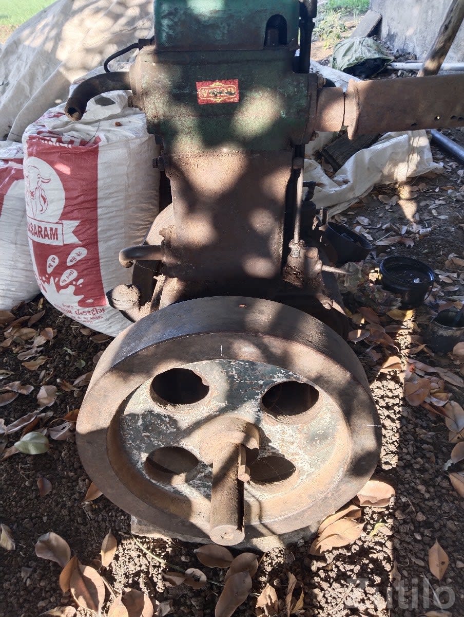 10HP Old Stationary Engine Machine for Sale - મશીનરી - ભાણવ - Image 1