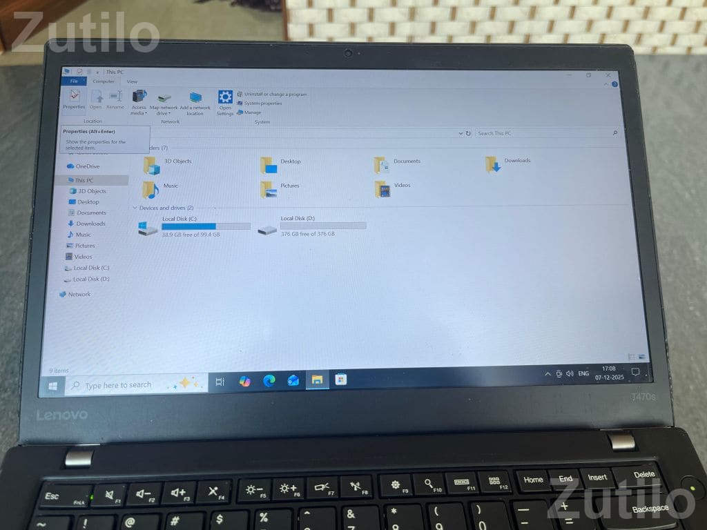 Lenovo ThinkPad T470s Laptop with Adapter Bag - Laptops & Computers - Ahmedabad City - Image 2