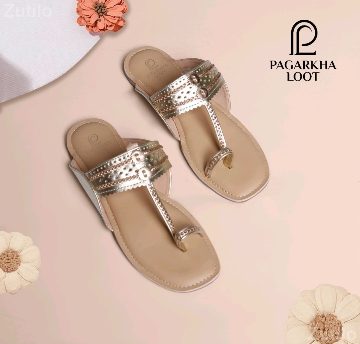 Pure Leather Kolhapuri Chappal Sandals - Footwear - Surat City - Image 5