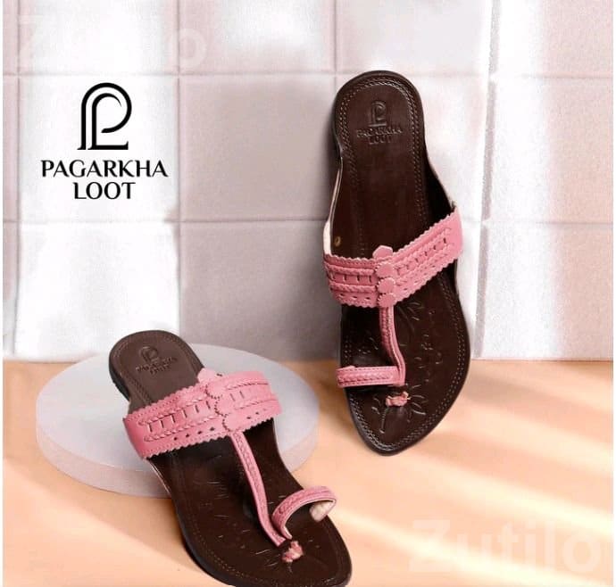 Pure Leather Kolhapuri Chappal Sandals - Footwear - Surat City - Image 1