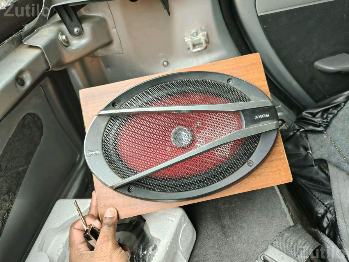 Sony 500W Car Speakers with Box Set - Auto Parts - Ahmedabad City - Image 1