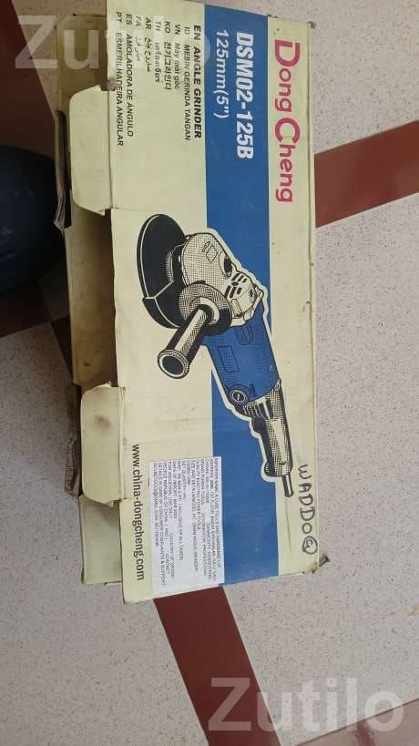 DongCheng DSM02-125B Angle Grinder 125mm - Tools & Hardware - Bharuch City - Image 1