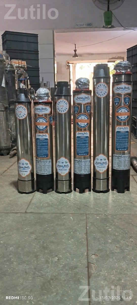 Aqua Bull Submersible Water Pump Set - પમ્પ અને મોટર્સ - રાજકોટ શહેર - Image 1