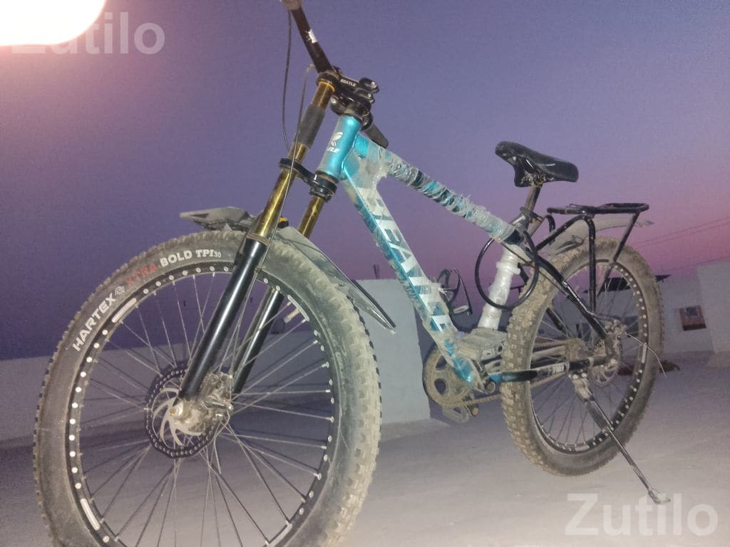 Adult Bicycle with Disc Brakes and Wide Tyres - Adult Bicycles - Limbdi - Image 3