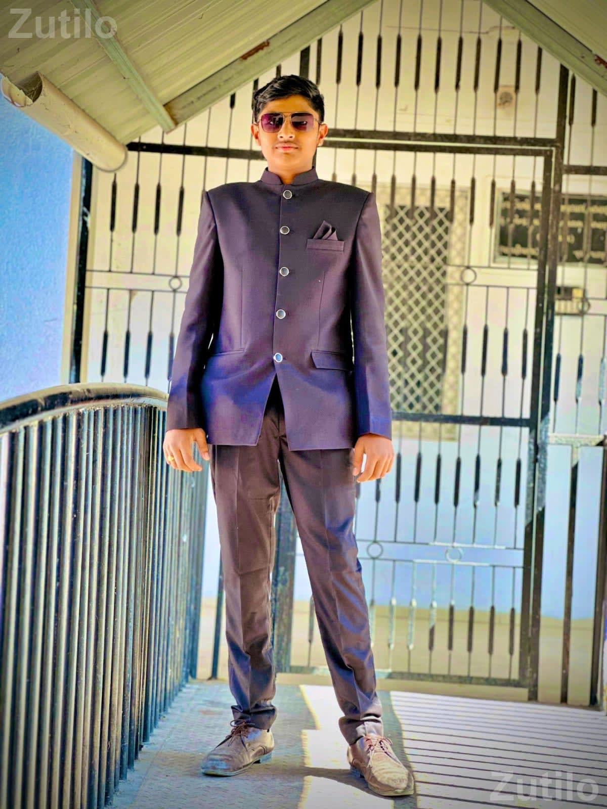 Men's Formal Suit Set in Dark Color - Men's Wear - Patan City - Image 1
