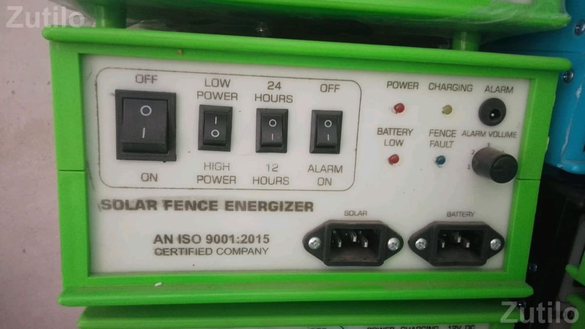 Solar Fence Energizer Electric Unit - Generators & Power Equip. - Rajkot City - Image 1