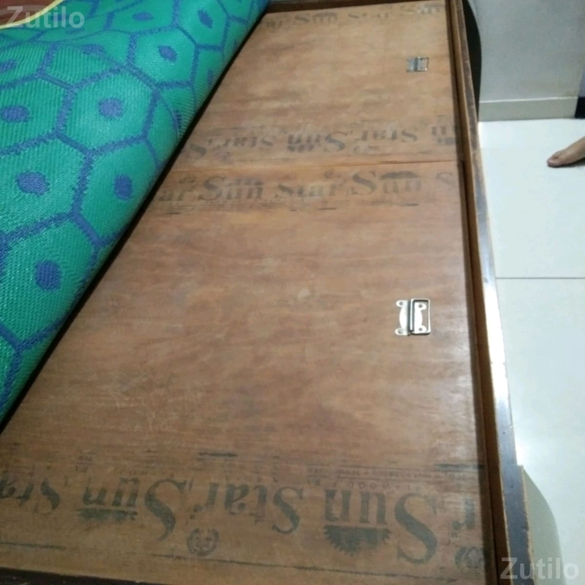 6x6 Plywood Box Bed with Storage - પાંખા અને ગાદી - રાજકોટ શહેર - Image 1