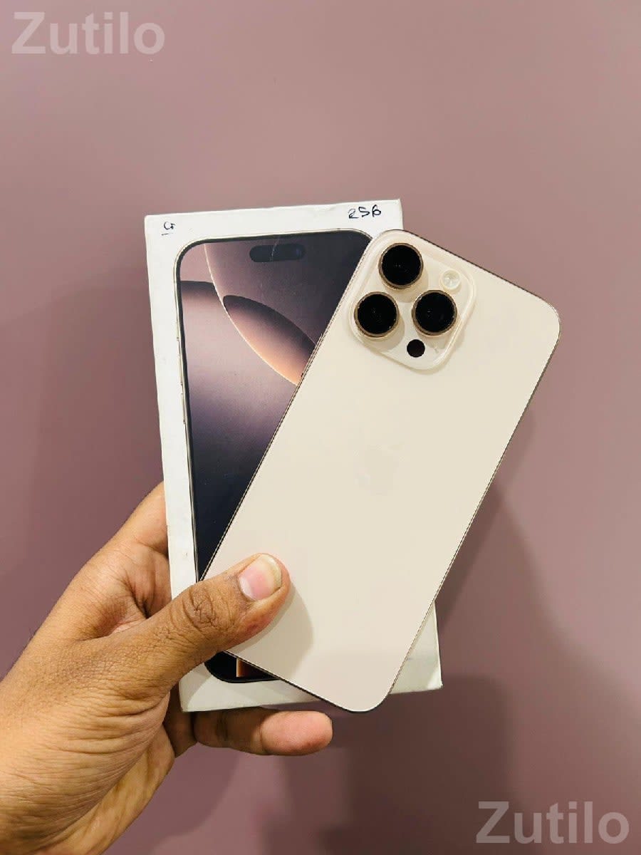 Apple iPhone 16 Pro Max 256GB Desert Titanium - મોબાઇલ ફોન - કલ્યાણપુર - Image 3