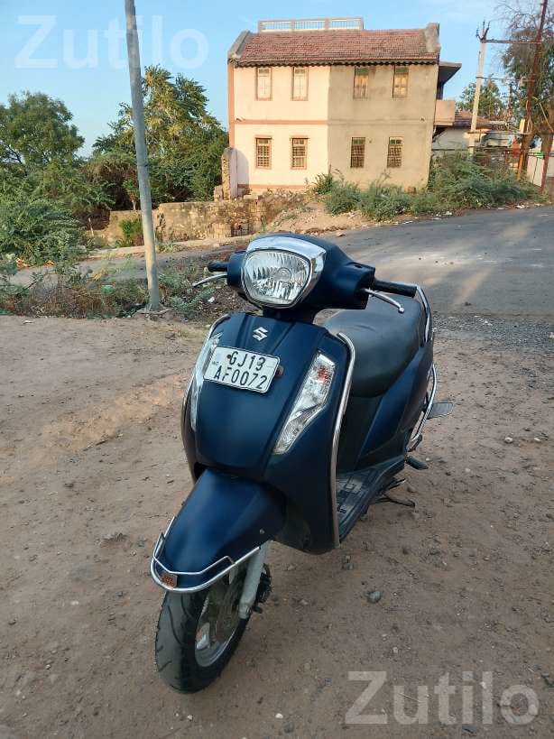Suzuki Access 2017 Scooter Single Owner - Bikes - Wadhwan - Image 1