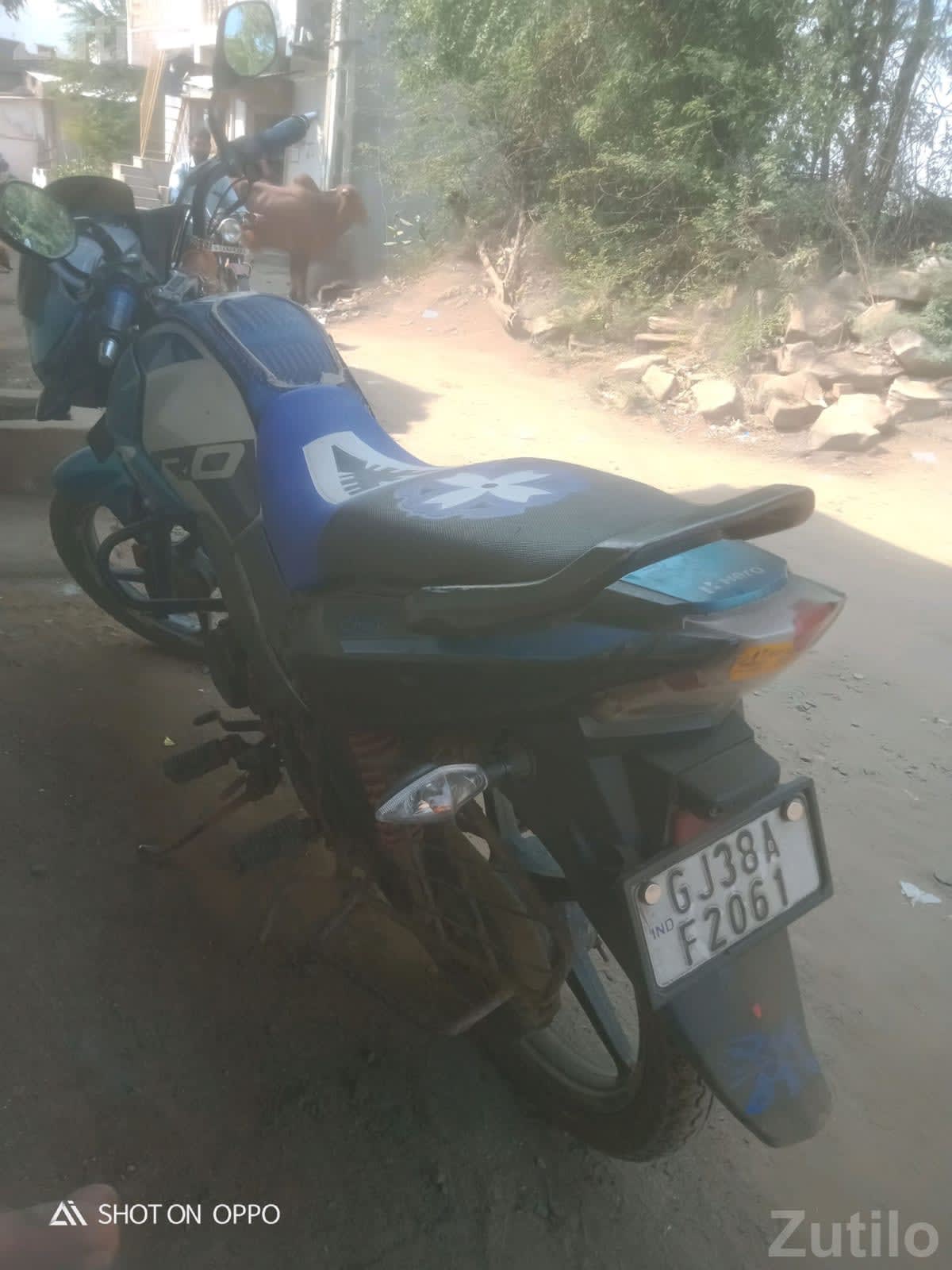 Hero Passion Bike Blue Color - Bikes - Limbdi - Image 3