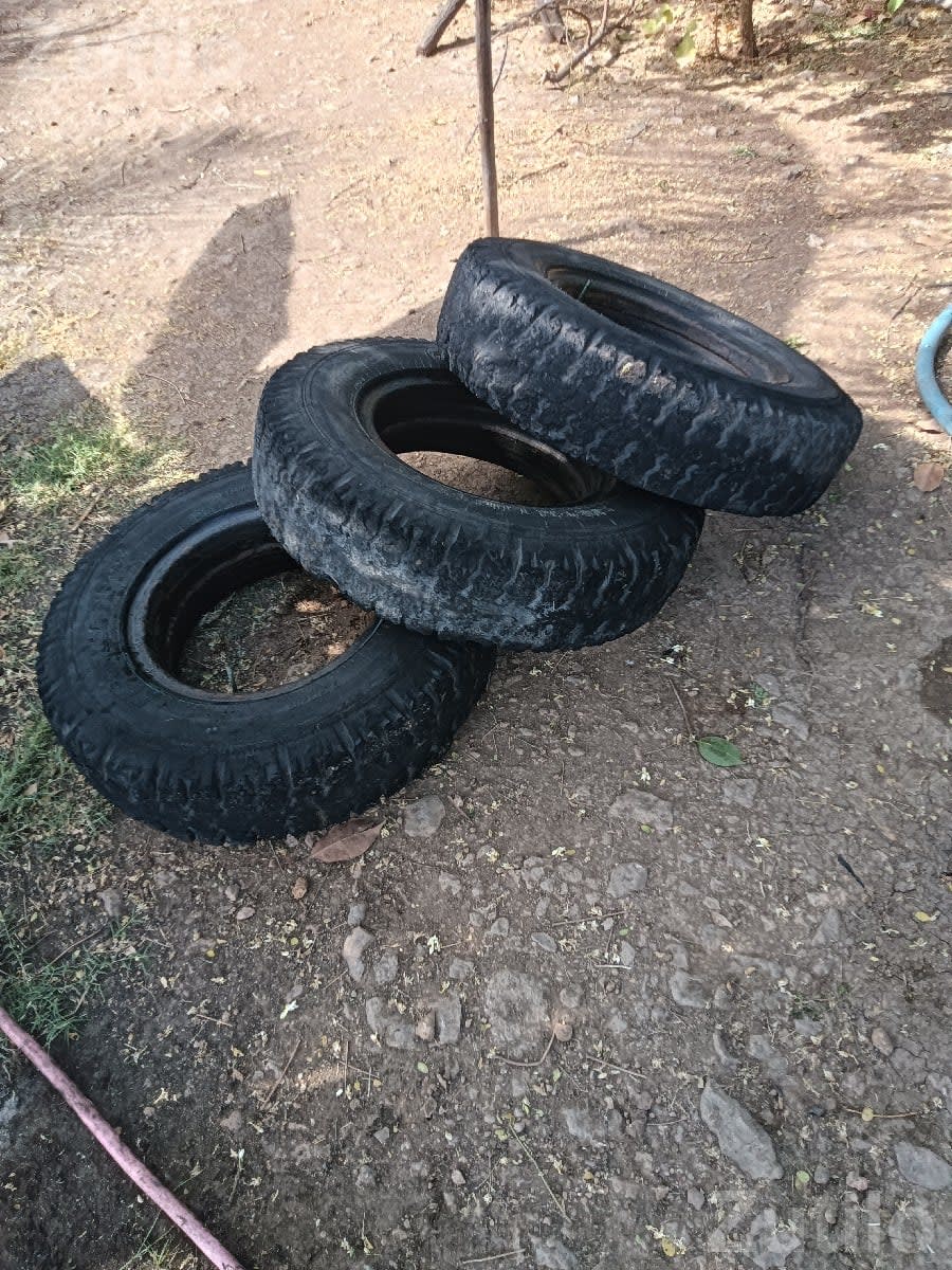 Set of 3 Used Trolley Tyres - Auto Parts - Porbandar City - Image 1