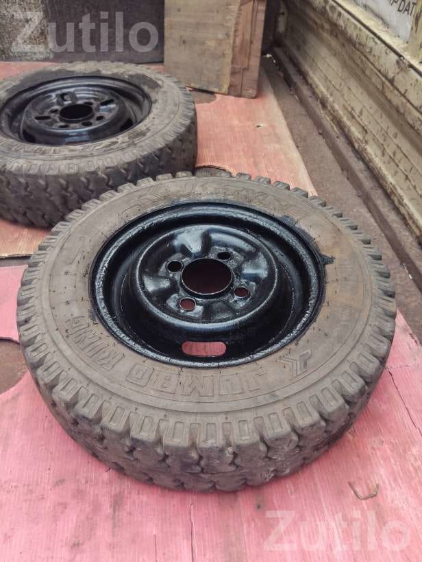 Tata Ace Tyres with Rims Set of 3 - ઓટો પાર્ટ્સ - સુરત શહેર - Image 2