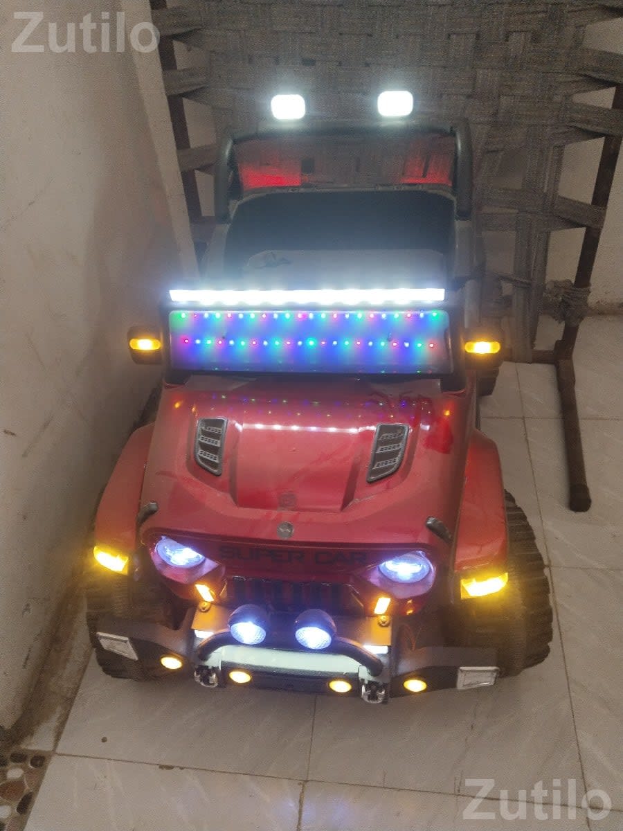 Red Kids Electric Ride-On Toy Car for Play - Toys - Keshod - Image 3