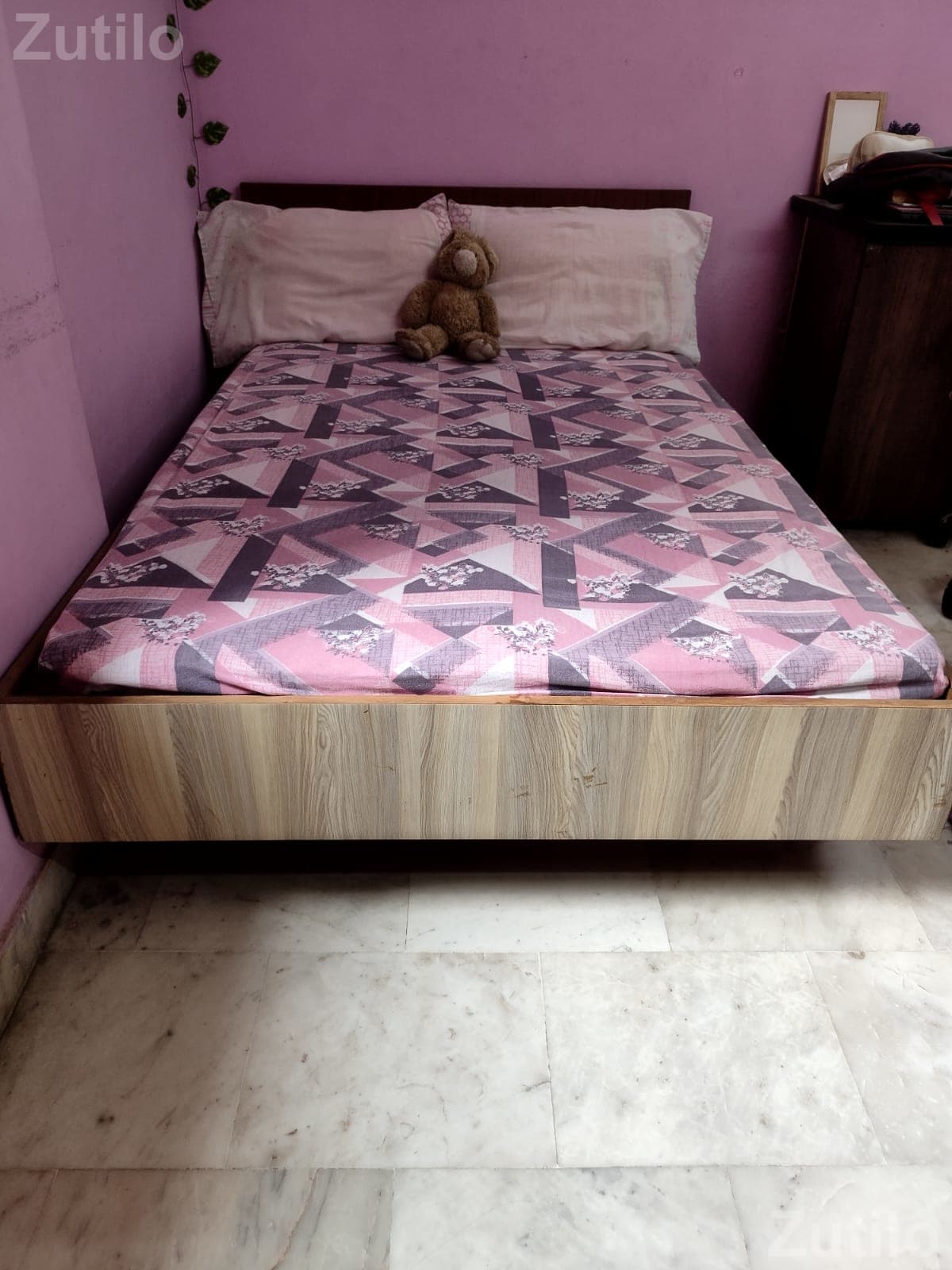 4 Ft x 6 Ft Bed with Mattress for Sale - Beds & Mattresses - Ahmedabad City - Image 1