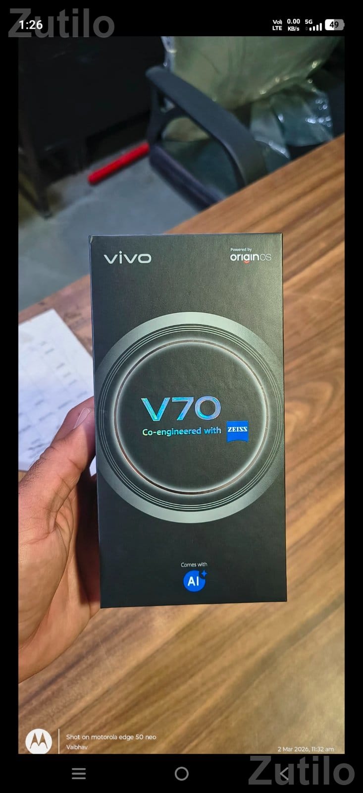 Vivo v70 - Mobile Phones - Rajkot City - Image 1